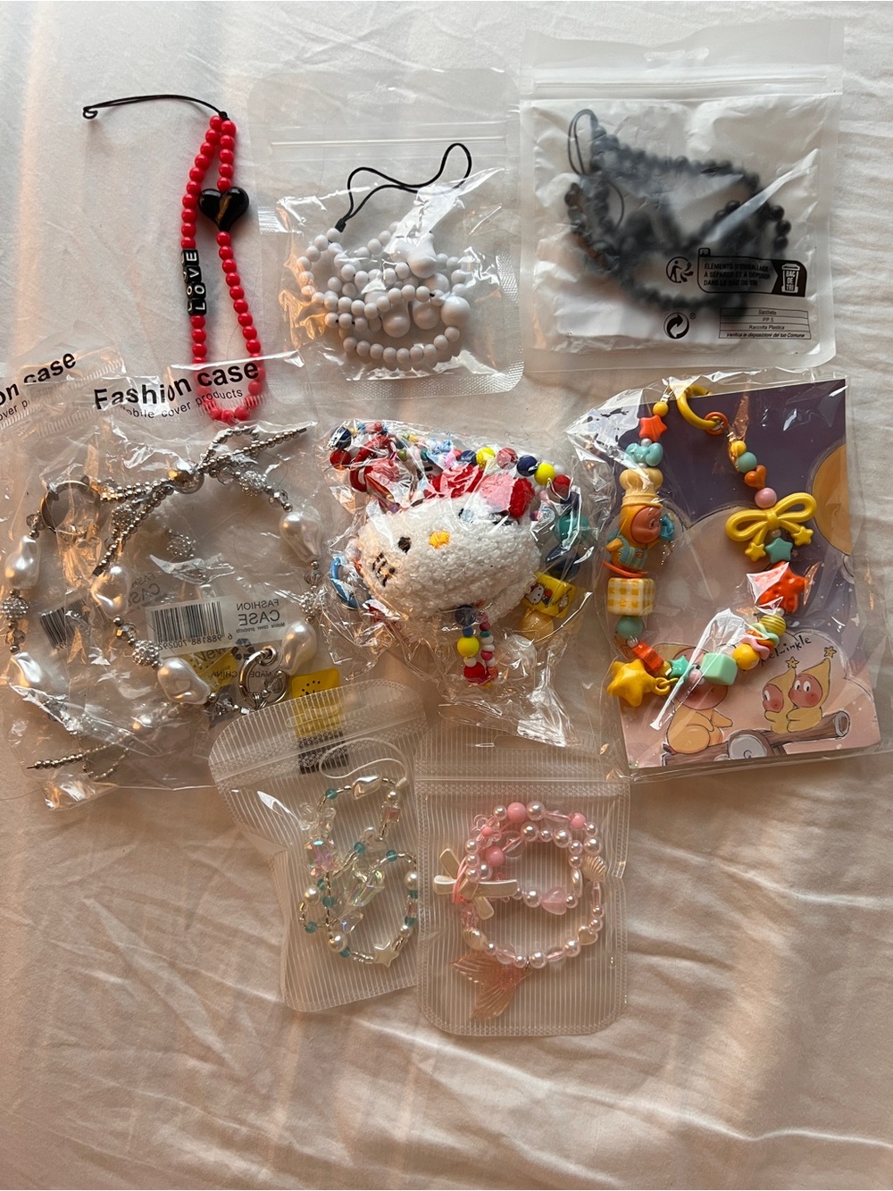 Phone Chain - Set of 9